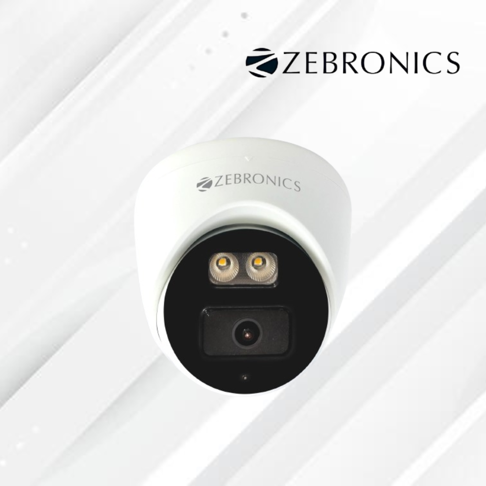 Zebronics 2MP Dome CCTV Camera – Full HD Indoor Security Solution